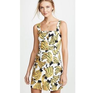 NWT Farm Rio Bossa Mini Banana Dress, XS